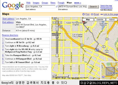 Google 개봉관 검색