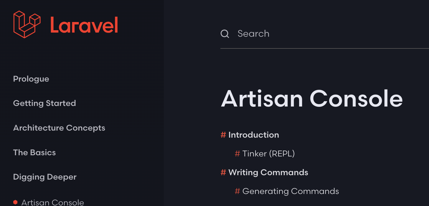 Laravel Artisan