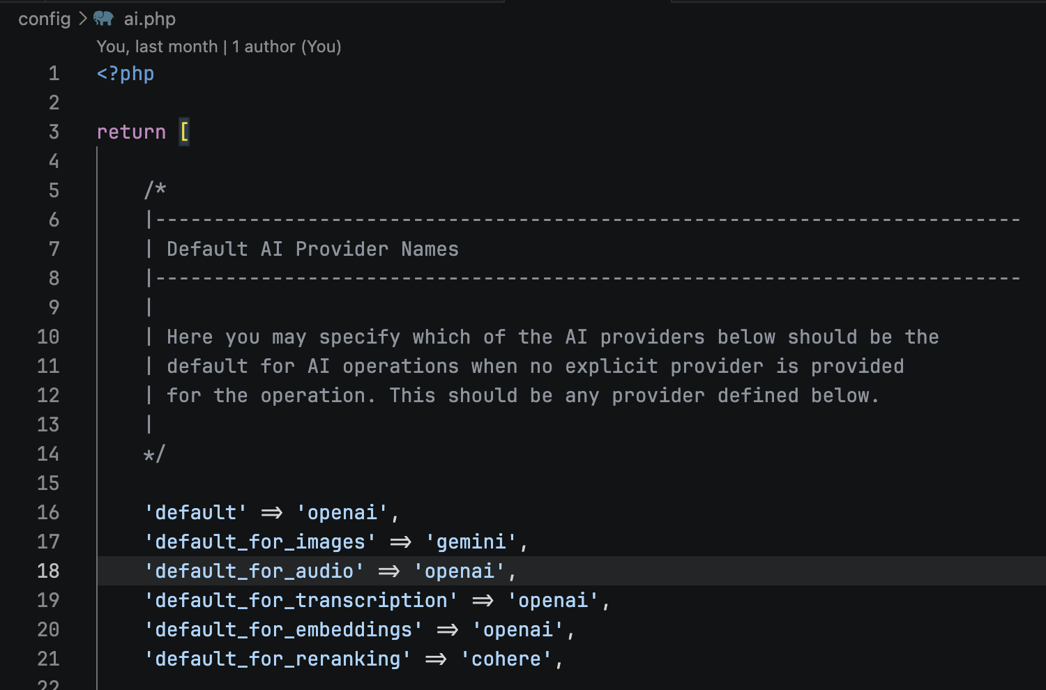 Laravel AI SDK 설정